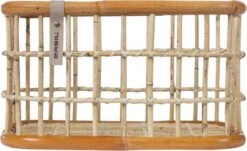 Basil Green Life Fietsmand L - Voor - Ecologisch Rotan - Large - Bruin - 30 Liter -BASIL Verkoop 1200x735 3