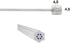 Schakel Binnenkabel Elvedes Voor Shimano 2250mm RVS ø1,1mm Shimano N-nippel (op Kaart) 29 Schakel Binnenkabel Elvedes Voor Shimano 2250mm RVS ø1,1mm Shimano N-nippel (op Kaart) -BASIL Verkoop 1200x738 6