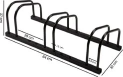 Alora Fietsenrek Voor 3 Fietsen Zwart- Met Muurbevestiging - Fietsen Rek -BASIL Verkoop 1200x747 4