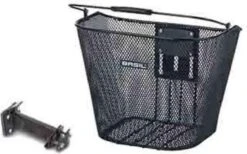 Basil Bremen BE - Fietsmand - Inclusief Systeem - Voorop - Zwart -BASIL Verkoop 1200x750 1