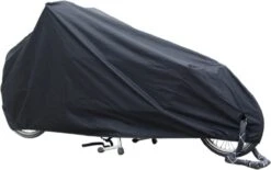 Luxe Bakfietshoes | 2-wieler | Waterdicht | Bakfiets Hoes | Geschikt Voor O.a. Urban Arrow, Lovens, Babboe, Vogue, Dolly | Geschikt Voor Met En Zonder Tent/huif -BASIL Verkoop 1200x753 3