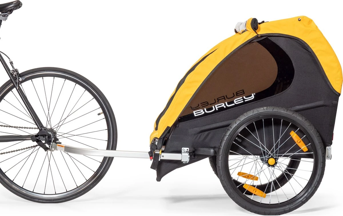 Burley Bee Double Kinderfietskar - Twee Kinderen 1 Burley Bee Double Kinderfietskar - Twee Kinderen
