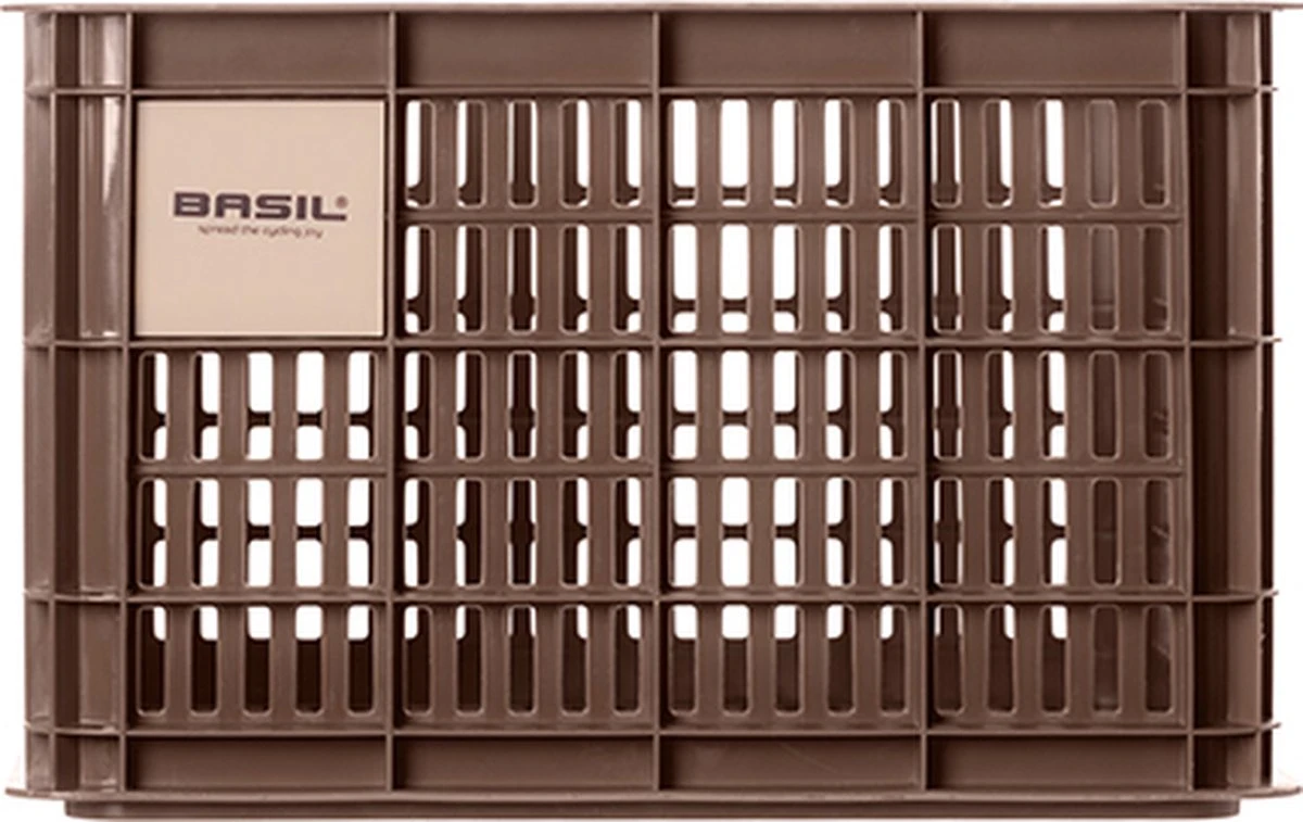 Basil Fietskrat M - Medium - 29.5 Liter - Bruin 2 Basil Fietskrat M - Medium - 29.5 Liter - Bruin - Afbeelding 2