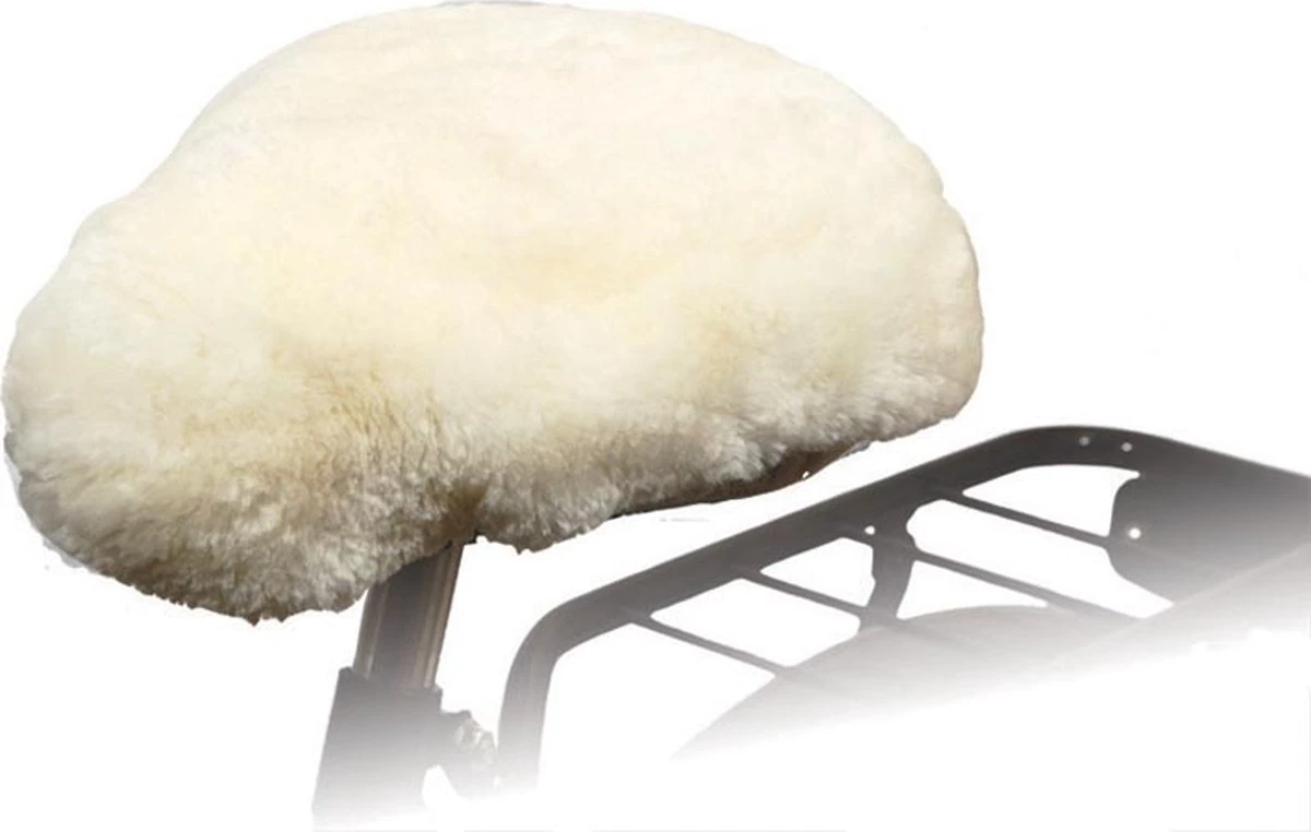 Zadelhoes Schapenvacht Beige - Zadeldek - Beschermhoes Zadel - Schapenhoes Zadel 4 Zadelhoes Schapenvacht Beige - Zadeldek - Beschermhoes Zadel - Schapenhoes Zadel - Afbeelding 4