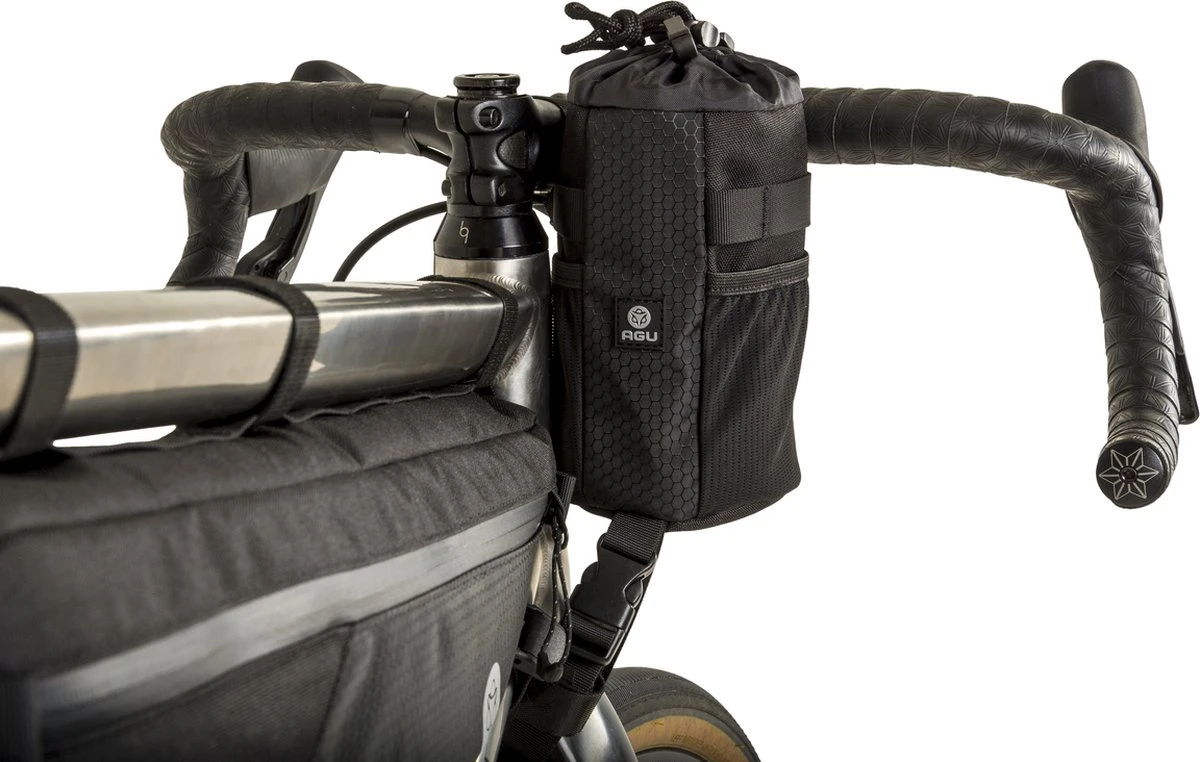 AGU Snack-Pack Venture Frametas Zwart - 1L - Bikepacking 6 AGU Snack-Pack Venture Frametas Zwart - 1L - Bikepacking - Afbeelding 6