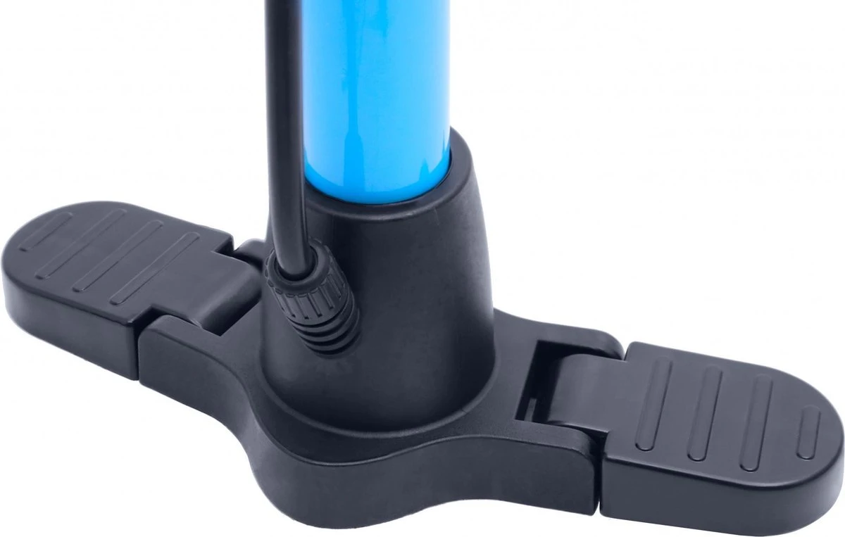 AMIGO Fietspomp M1 - Vloerpomp Voor Hollands Ventiel/ Frans Ventiel/ Autoventiel - Blauw 3 AMIGO Fietspomp M1 - Vloerpomp Voor Hollands Ventiel/ Frans Ventiel/ Autoventiel - Blauw - Afbeelding 3