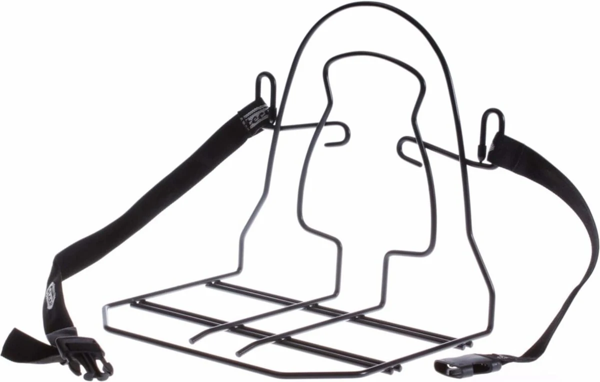 Steco Bagagedrager Verbreder Monkey-mee Staal - 31cm Breed - Zwart 9 Steco Bagagedrager Verbreder Monkey-mee Staal - 31cm Breed - Zwart - Afbeelding 9