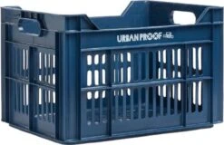 Gerecyclede Fietskrat Urban Proof 30 Liter - Donkerblauw -BASIL Verkoop 1200x776 5