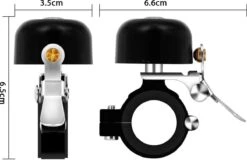 Fit Evolve® Premium Fietsbel - Messing - Fietsbel Racefiets - MTB - Zwart -BASIL Verkoop 1200x777 7