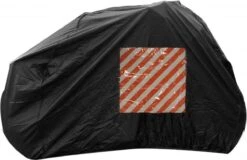 ProPlus Fietsbeschermhoes Voor 2 Fietsen Met Zichttas Voor Waarschuwingsbord Voor Caravans En Campers -BASIL Verkoop 1200x779 1