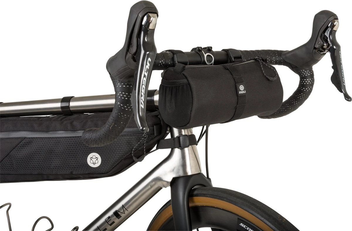 AGU Roll Bag Stuurtas Venture - Zwart - 1,5 L - Bikepacking 4 AGU Roll Bag Stuurtas Venture - Zwart - 1,5 L - Bikepacking - Afbeelding 4