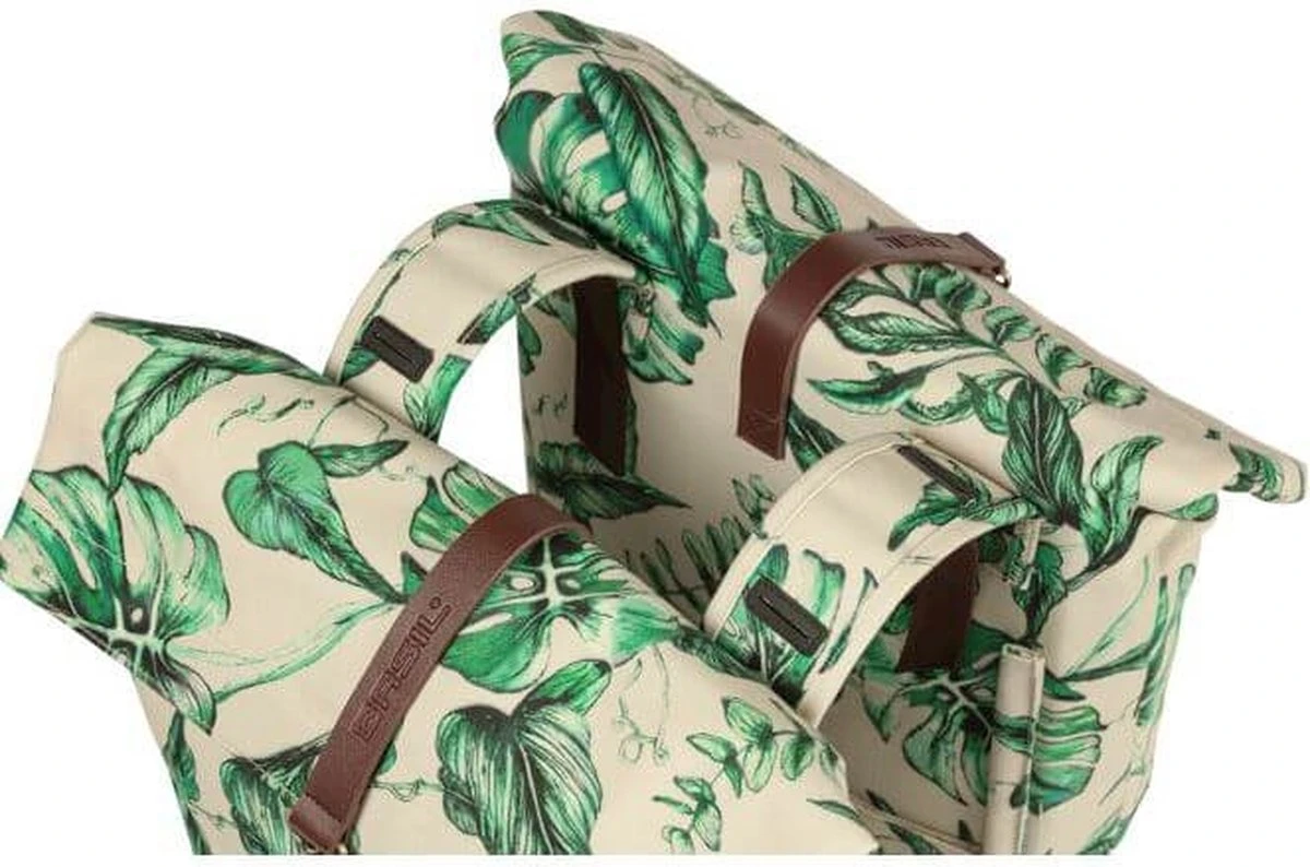 Basil Bloom Field Dubbele Fietstas - 28-35 Liter - Geel 11 Basil Bloom Field Dubbele Fietstas - 28-35 Liter - Geel - Afbeelding 11