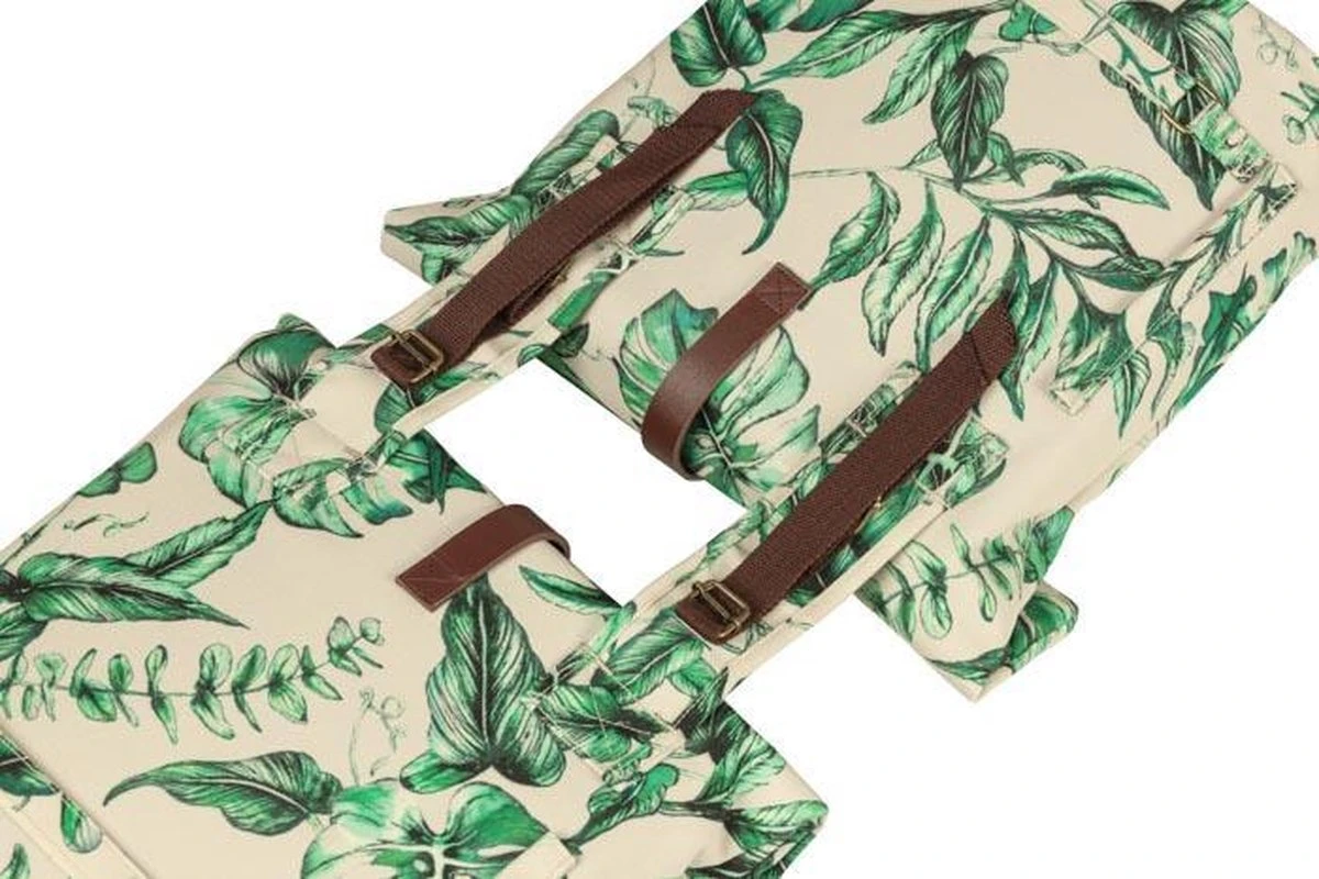 Basil Ever-Green Dubbele Fietstas - Beige - 32 Liter 4 Basil Ever-Green Dubbele Fietstas - Beige - 32 Liter - Afbeelding 4