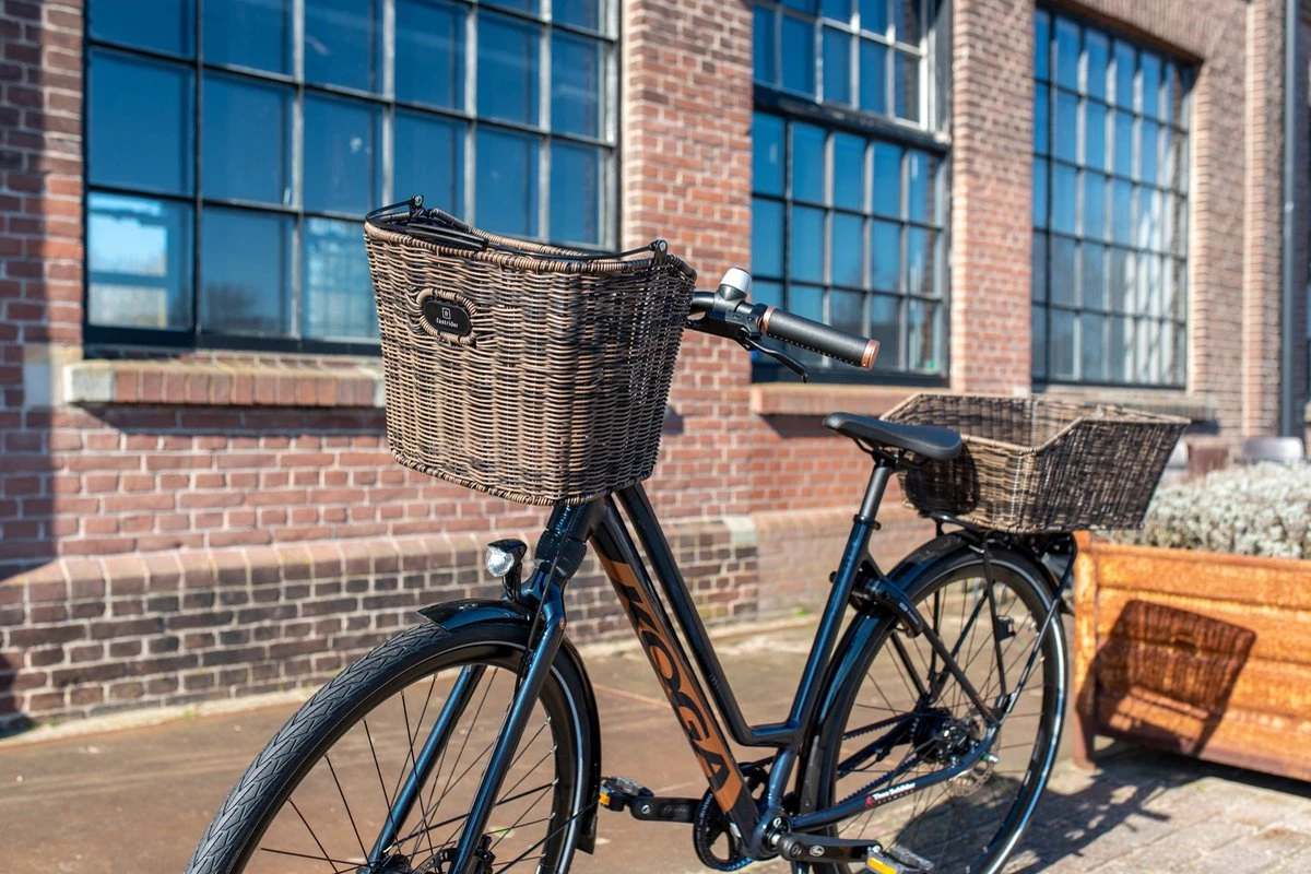 Fastrider Sverre Stuur Fietsmand KlickFIX - Bruin - 26L 10 Fastrider Sverre Stuur Fietsmand KlickFIX - Bruin - 26L - Afbeelding 10