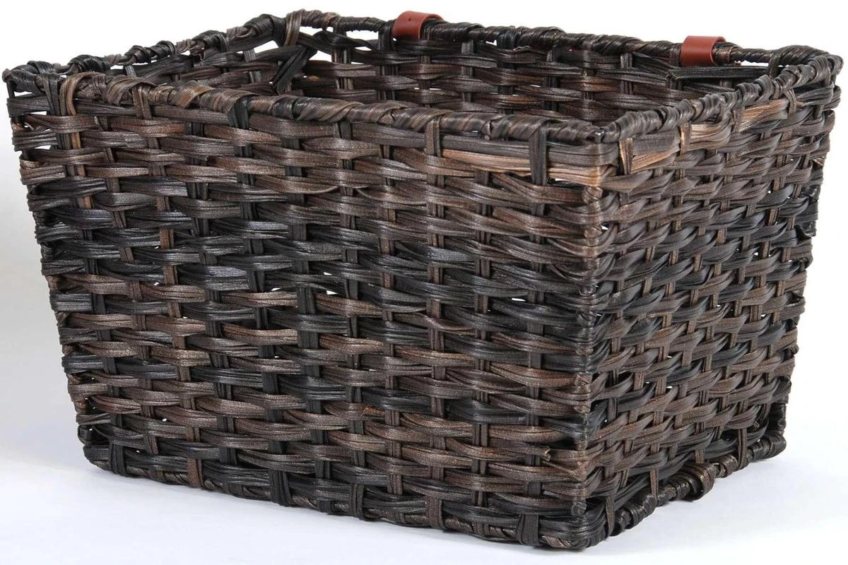 Volare Grote Gevlochten Fietsmand 8 Volare Grote Gevlochten Fietsmand - Afbeelding 8