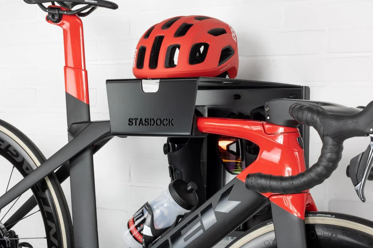 Stasdock® Happy Black - Fiets Ophangsysteem - Muurbeugel Fiets - Fietsbeugel - Fiets Ophangbeugel 4 Stasdock® Happy Black - Fiets Ophangsysteem - Muurbeugel Fiets - Fietsbeugel - Fiets Ophangbeugel - Afbeelding 4