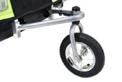 Fietkar - 2 Kinderen - Met Schokbreker - Lime -BASIL Verkoop 1200x800 213