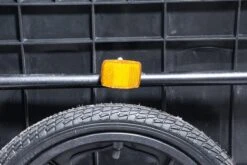 CLP Aanhanger Voor Fietsen WILLY, Dekzeil, Universele Koppeling Zwart -BASIL Verkoop 1200x800 232