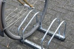 Dunlop Fietsenrek Voor 2 Fietsen - Aluminium - Voor Aan De Muur Of Op De Grond -BASIL Verkoop 1200x800 273