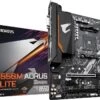 Gigabyte B550M AORUS ELITE [mATX, AM4, AMD Ryzen, 4x DDR4 DIMM, 4733 MHz, M.2, USB3.1, GBLAN, TPM] -BASIL Verkoop 1200x800 275