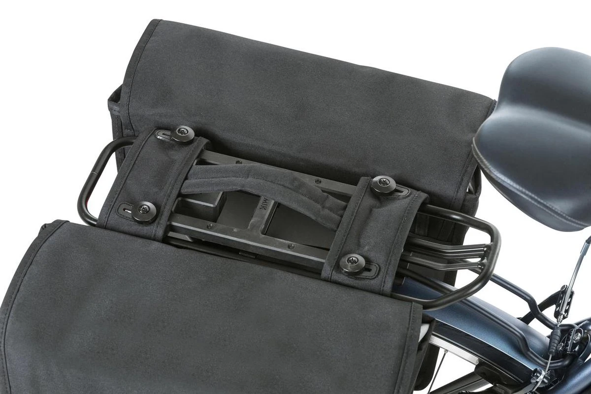 Basil GO Dubbele Fietstas MIK - Zwart - 16 Liter 7 Basil GO Dubbele Fietstas MIK - Zwart - 16 Liter - Afbeelding 7