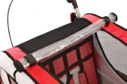 Fietskar Voor Kinderen - Met Buggyfunctie - En Schokbrekers - Rood 24 Fietskar Voor Kinderen - Met Buggyfunctie - En Schokbrekers - Rood -BASIL Verkoop 1200x801 23