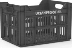 Gerecyclede Fietskrat Urban Proof 30 Liter - As Grijs -BASIL Verkoop 1200x801 8
