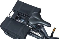 Basil Kavan Eco Classic Rounded 46L Dubbele Fietstas - Zwart -BASIL Verkoop 1200x802 6