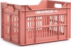 Urban Proof Recycled Fietskrat - 30 L - Warmroze