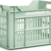 URBAN PROOF Fietskrat - 30 L - Vintagegroen -BASIL Verkoop 1200x804 3