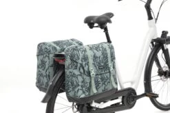 New Looxs Alba Double Bamboo Dubbele Fietstas MIK - Afneembaar - 42 Liter - Groen -BASIL Verkoop 1200x804 6