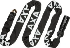 AXA Linq 180 Kettingslot - ART 2 Slot Voor Bakfietsen - Extra Dikke Schakels - 180 Cm – 9,5 Mm - Zwart -BASIL Verkoop 1200x827