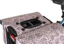 Fastrider Nyla Dubbele Fietstas Roze - 32L -BASIL Verkoop 1200x829 1