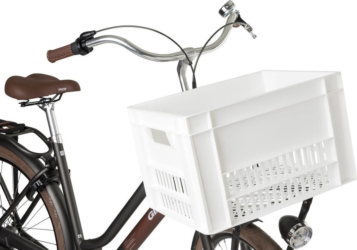 Fastrider Fietskrat Groot - Wit - 34L 5 Fastrider Fietskrat Groot - Wit - 34L - Afbeelding 5