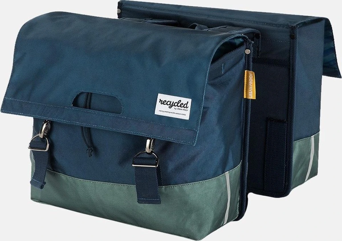 Urban Proof Fietstas Dubbel 40L Recycled Blauw Groen - UP400579 18 Urban Proof Fietstas Dubbel 40L Recycled Blauw Groen - UP400579 - Afbeelding 18