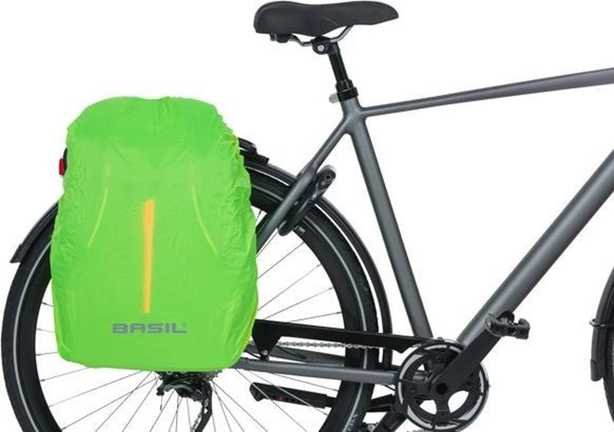 Basil B-Safe Commuter Fietsrugzak Nordlicht - Voor 15,6inch Laptop - Groen - 18 Liter 17 Basil B-Safe Commuter Fietsrugzak Nordlicht - Voor 15,6inch Laptop - Groen - 18 Liter - Afbeelding 17