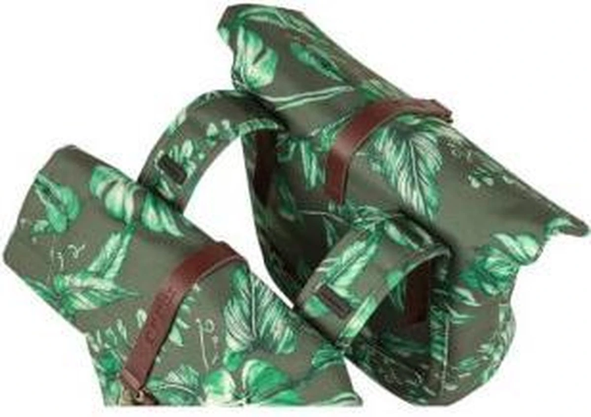 Basil Ever-Green Dubbele Fietstas - Beige - 32 Liter 6 Basil Ever-Green Dubbele Fietstas - Beige - 32 Liter - Afbeelding 6