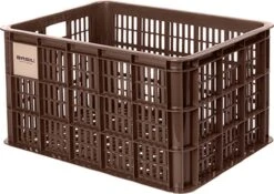 Basil Fietskrat L - Groot - 40 Liter - Bruin -BASIL Verkoop 1200x849 5