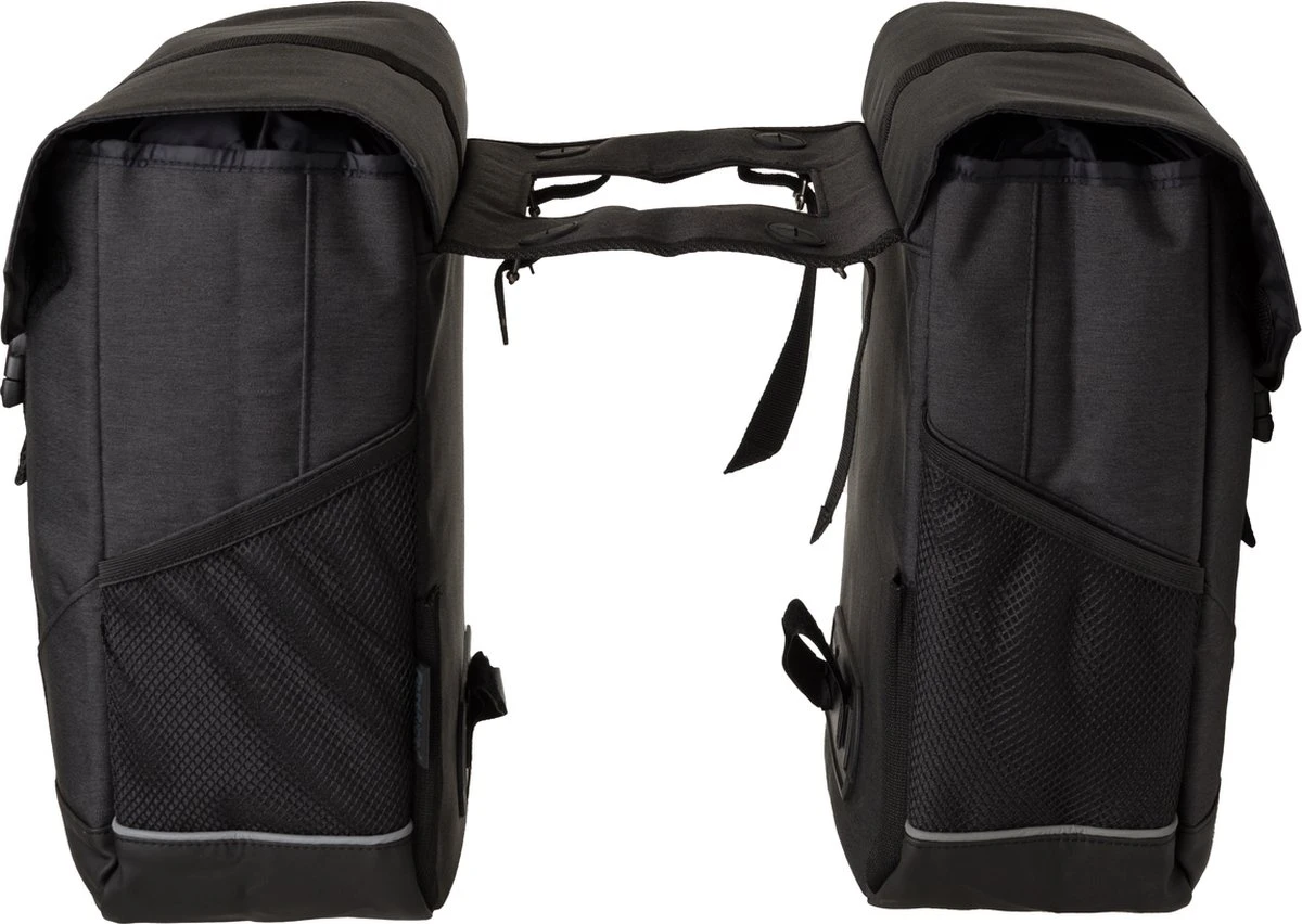 Fastrider Pendler Dubbele Fietstas Grijs - 24L 2 Fastrider Pendler Dubbele Fietstas Grijs - 24L - Afbeelding 2