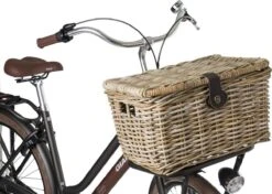 Fastrider Sera Rotan Fietsmand - Naturel - 26L - Handgemaakt - Met Klep -BASIL Verkoop 1200x854 4