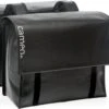 New Looxs Cameo Dubbele Fietstas - Bisonyl - 46 Liter - Glanzend Zwart