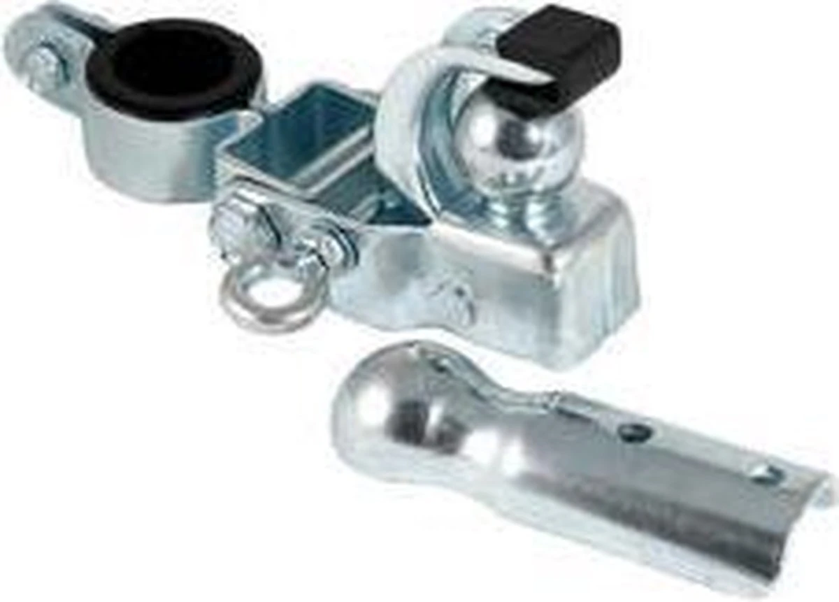 Merkloos Mirage Fietskarkoppeling - Staal - Zilver 2 Merkloos Mirage Fietskarkoppeling - Staal - Zilver - Afbeelding 2