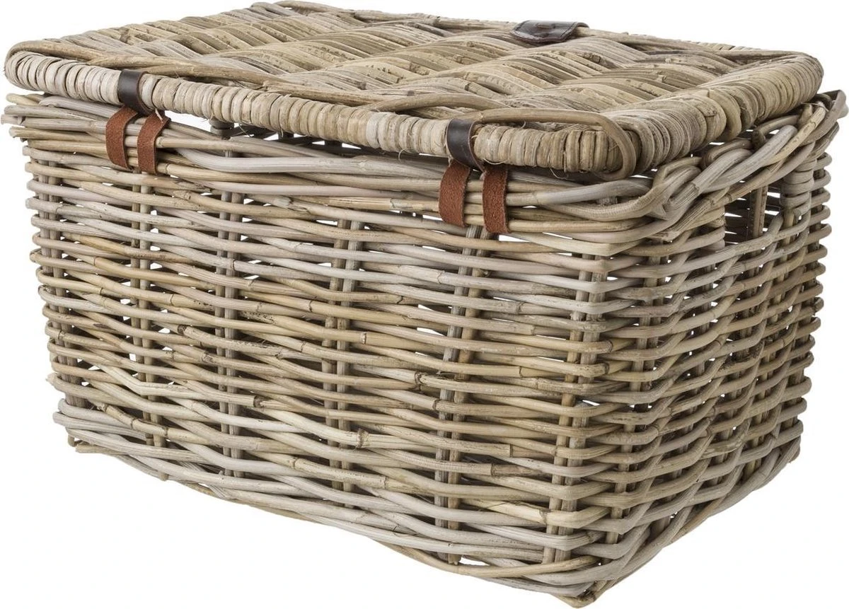 Fastrider Sera Medium Met Klep Mand Rotan Naturel - 17L 6 Fastrider Sera Medium Met Klep Mand Rotan Naturel - 17L - Afbeelding 6