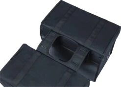 Basil Kavan Eco Classic 68L Dubbele Fietstas - 68 Liter - Zwart -BASIL Verkoop 1200x863