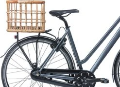 Basil Green Life Fietsmand L - Voor - Ecologisch Rotan - Large - Bruin - 30 Liter -BASIL Verkoop 1200x864 4