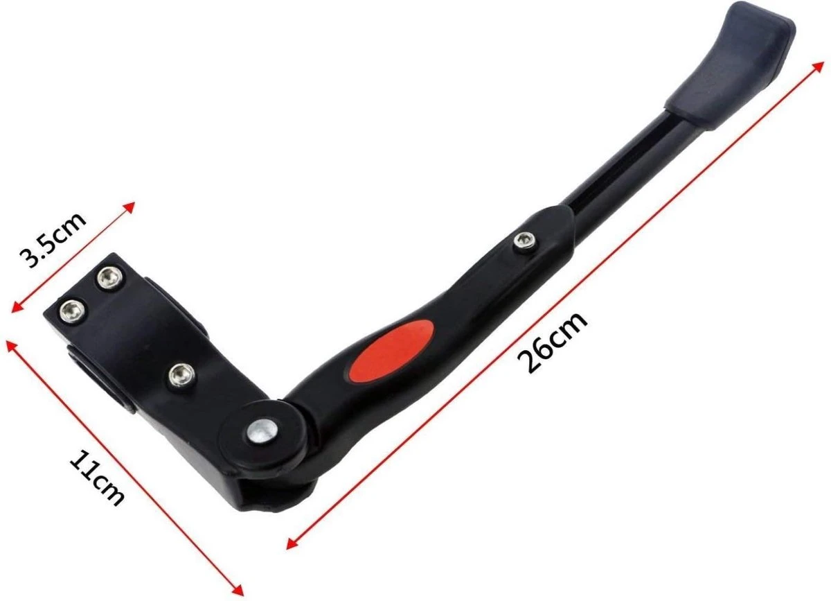 Merkloos Fietsstandaard Enkel 26 Cm Zijstandaard Aluminium Roestvrij Fiets Mountainbikes Makkelijk Te Installeren - Mountainbike Standaard Universeel - MTB Kickstand 6 Merkloos Fietsstandaard Enkel 26 Cm Zijstandaard Aluminium Roestvrij Fiets Mountainbikes Makkelijk Te Installeren - Mountainbike Standaard Universeel - MTB Kickstand - Afbeelding 6