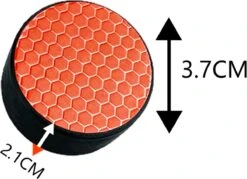 Airtag Fiets Reflector – Fiets Mount Geschikt Voor Apple Airtag – Reflector Voor Airtag – Fiets Apple Airtag Houder – Accessoire - Antidiefstal – Reflector Rood Fiets -BASIL Verkoop 1200x868 5