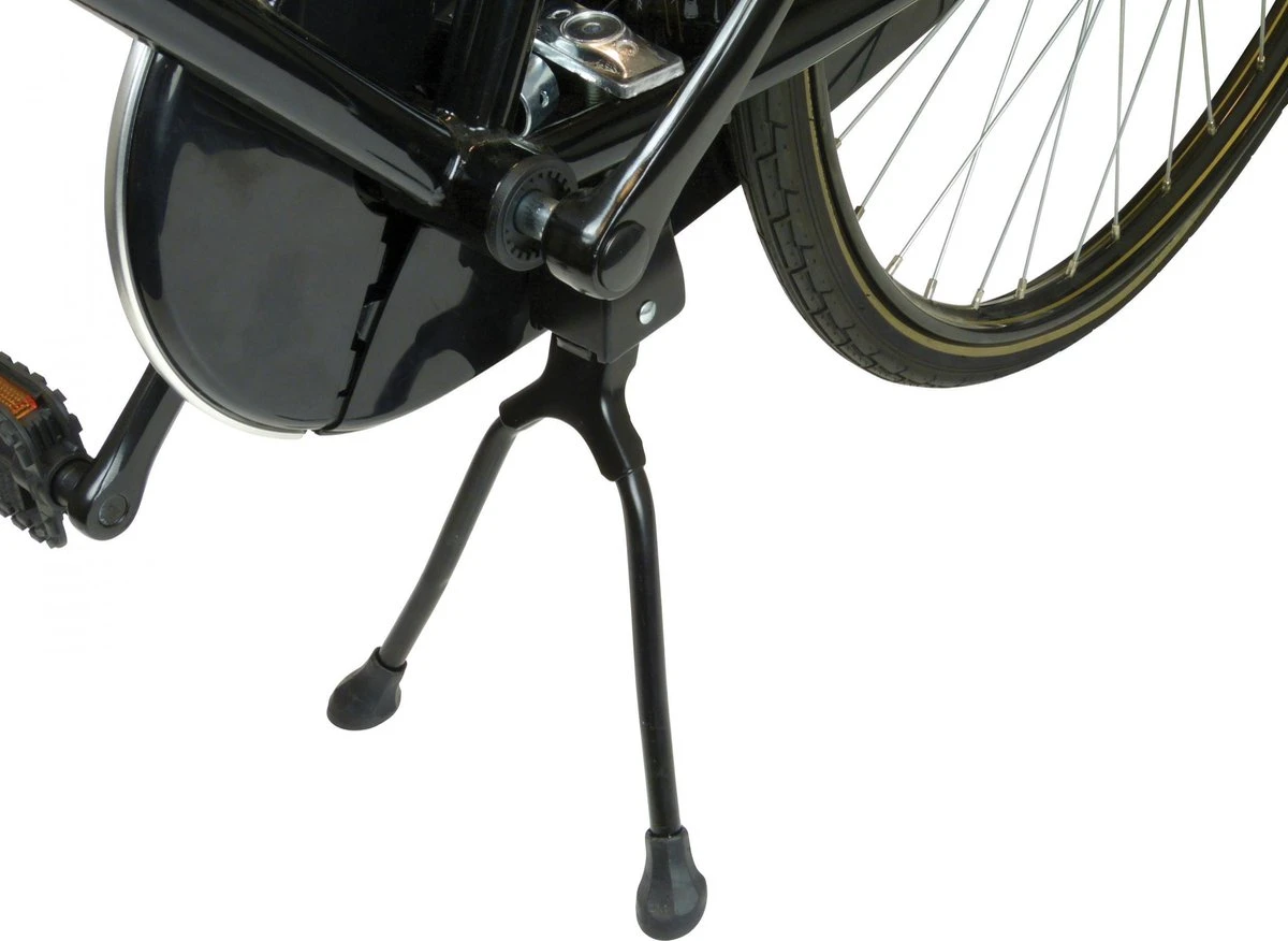 Dresco - Fietsstandaard - Midden - 26-28 Inch - Zwart 2 Dresco - Fietsstandaard - Midden - 26-28 Inch - Zwart - Afbeelding 2