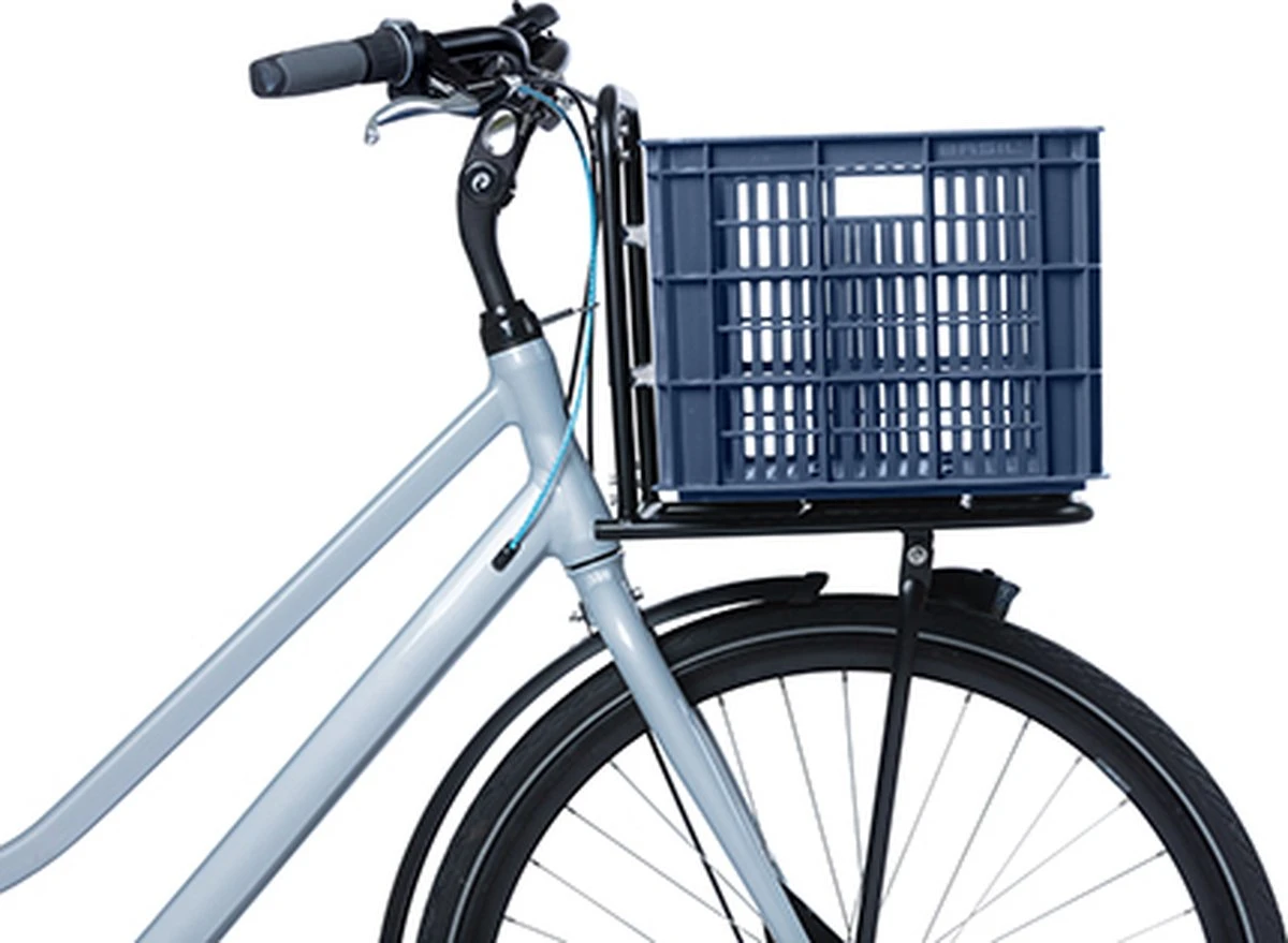 Basil Fietskrat L - Groot - 40 Liter - Blauw 4 Basil Fietskrat L - Groot - 40 Liter - Blauw - Afbeelding 4