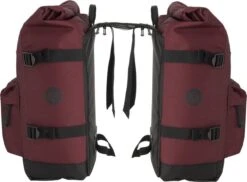 AGU Trend H2O Roll-Top Dubbele Fietstas Urban Rood - 28 L -BASIL Verkoop 1200x884 1